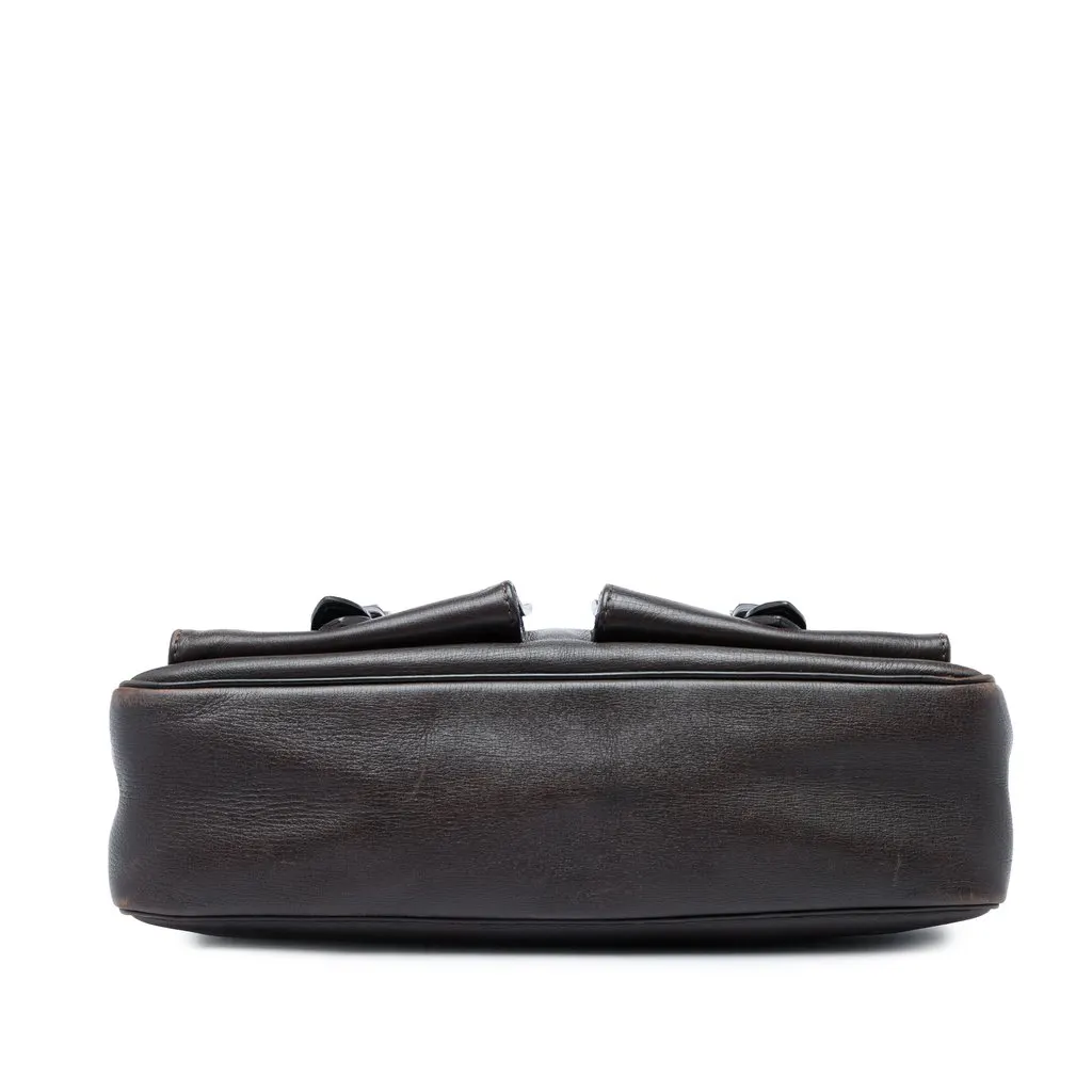 Louis Vuitton Utah Wichita Brown Leather Good - Inside View