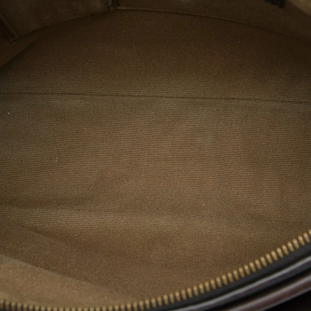 Louis Vuitton Utah Wichita Brown Leather Good - Model View