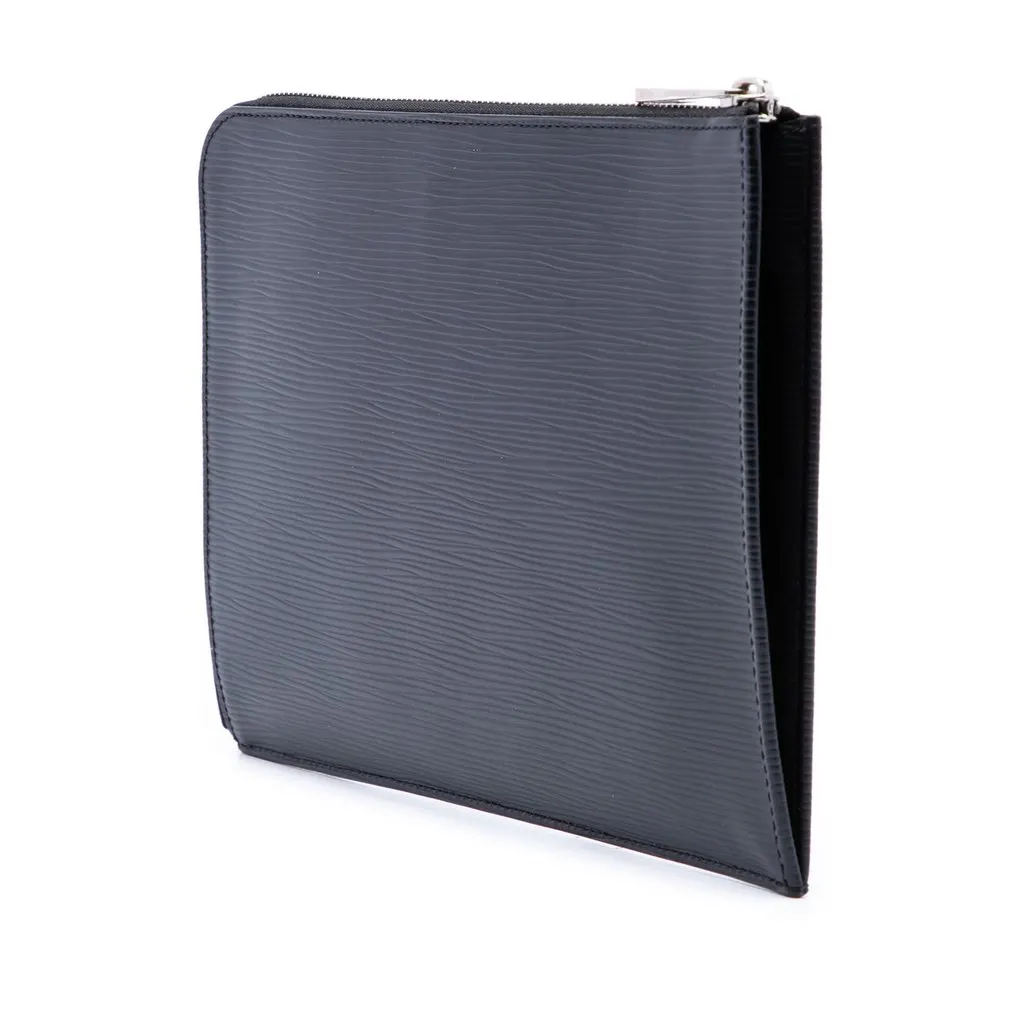 Louis Vuitton Epi Pochette Jour PM Black Leather Very good - Back View