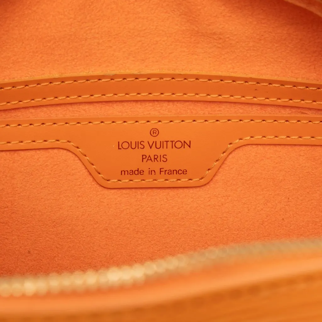 Louis Vuitton Epi Soufflot Orange Leather Very good - Box View