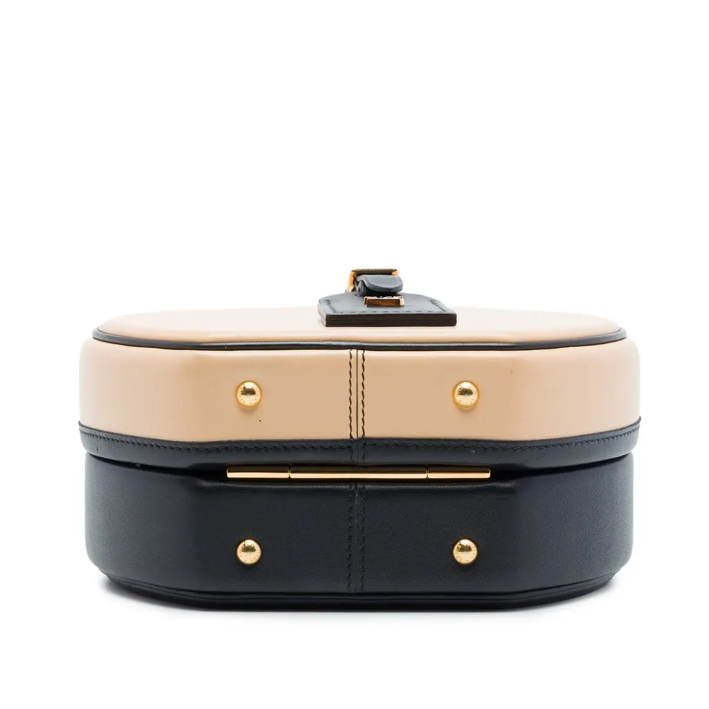 Louis Vuitton Bicolor Calfskin Petite Boite Chapeau Beige Leather Very good - Inside View