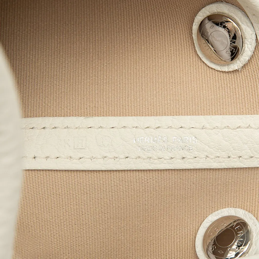 Hermès Toile and Negonda Garden Party 30 Beige Very good - Box View