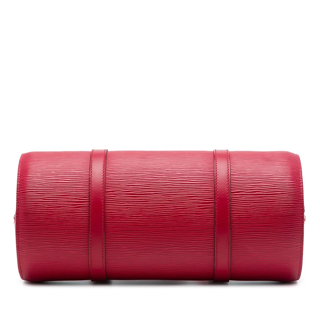 Louis Vuitton Epi Soufflot Red Leather Very good - Inside View