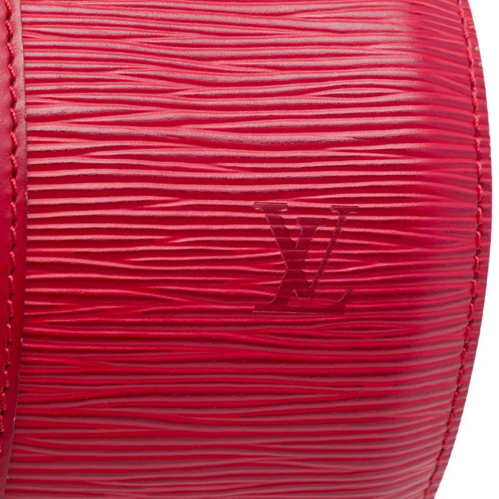 Louis Vuitton Epi Soufflot Red Leather Very good - Model View