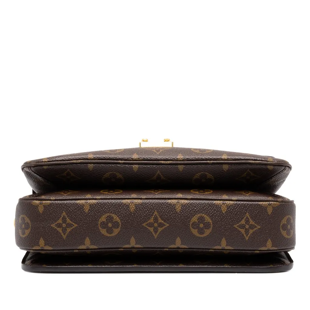 Louis Vuitton Monogram Pochette Metis Brown Canvas Very good - Inside View