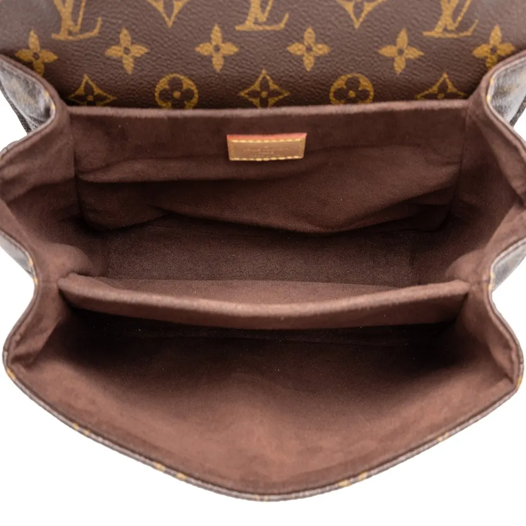 Louis Vuitton Monogram Pochette Metis Brown Canvas Very good - Model View