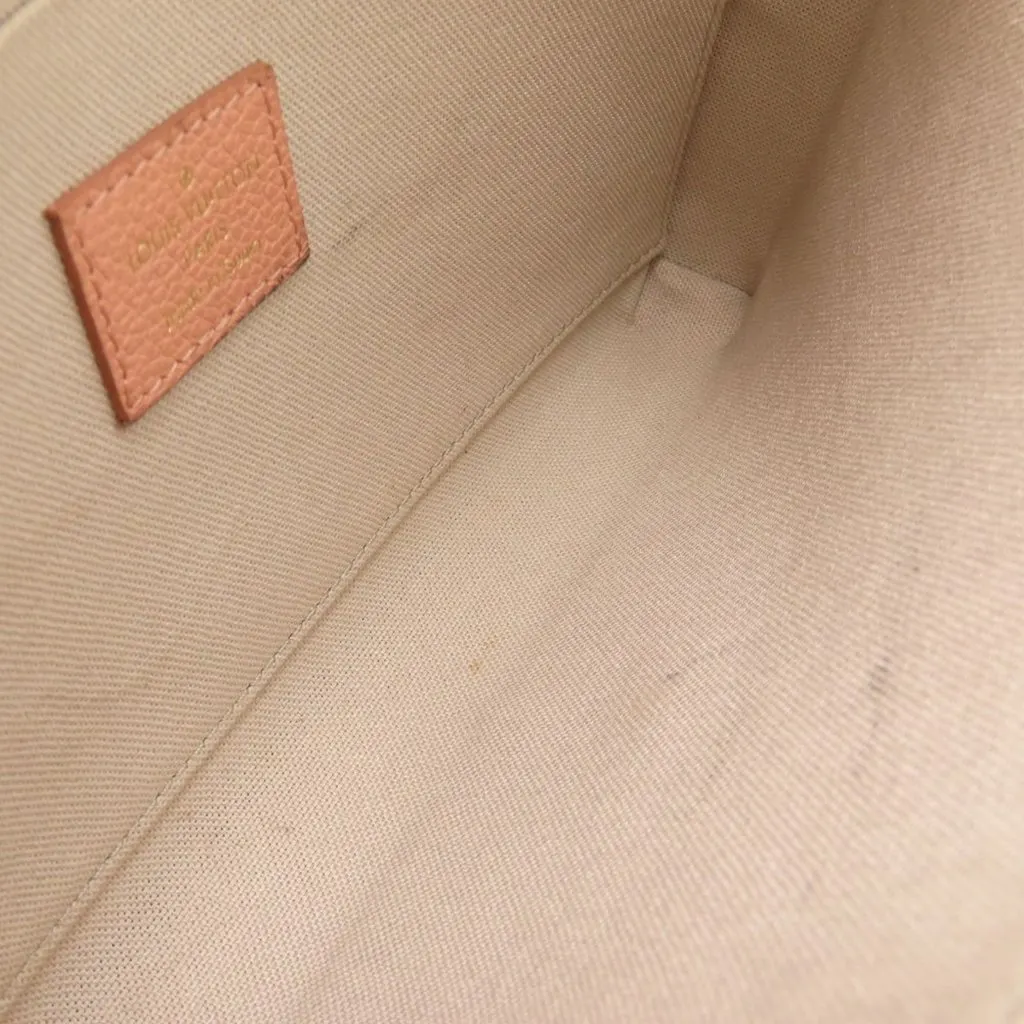 Louis Vuitton Bicolor Monogram Empreinte Pochette Felicie Pink Leather Very good - Box View
