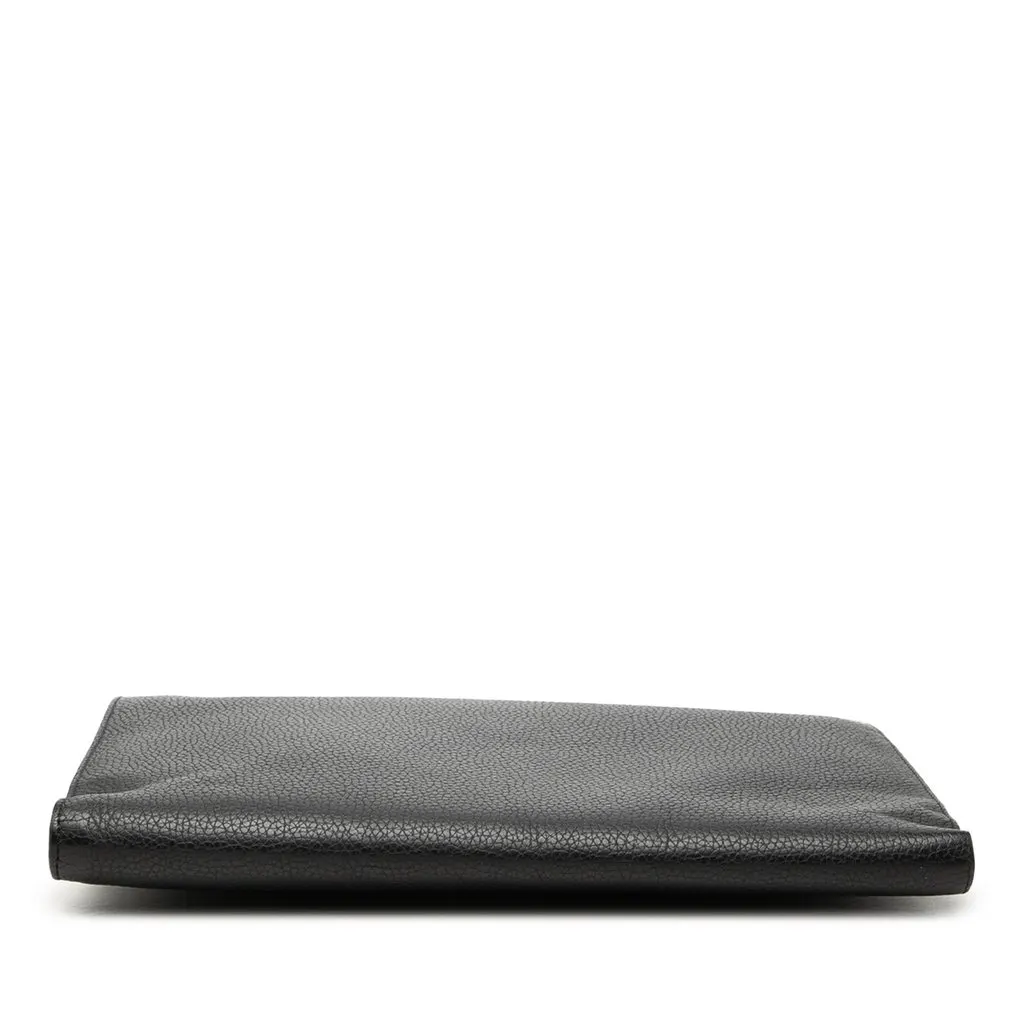 Louis Vuitton Taurillon Pochette Jour GM Black Leather Good - Inside View