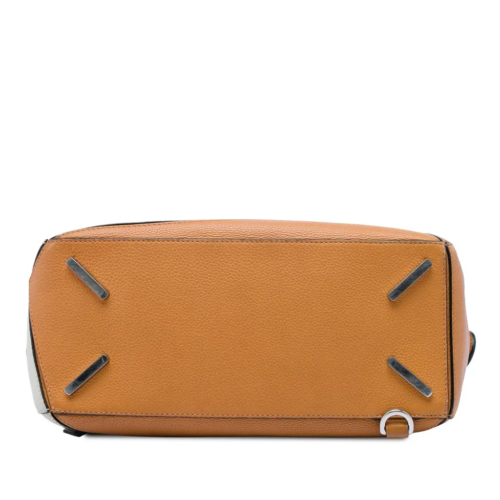 Loewe Medium Bicolor Calfskin Puzzle Satchel Brown Leather Very good - Inside View