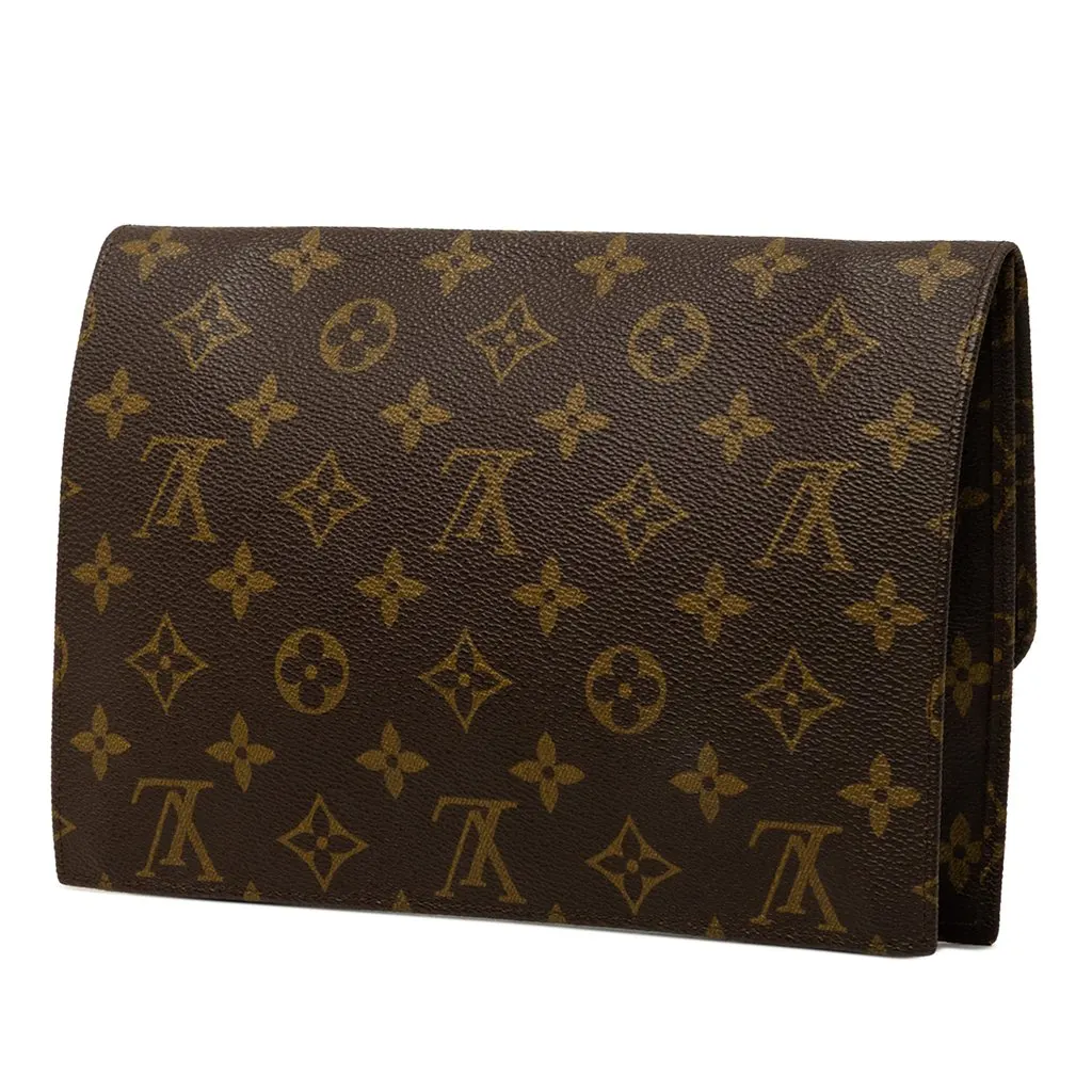 Louis Vuitton Monogram Pochette Rabat 23 Brown Canvas Very good - Back View