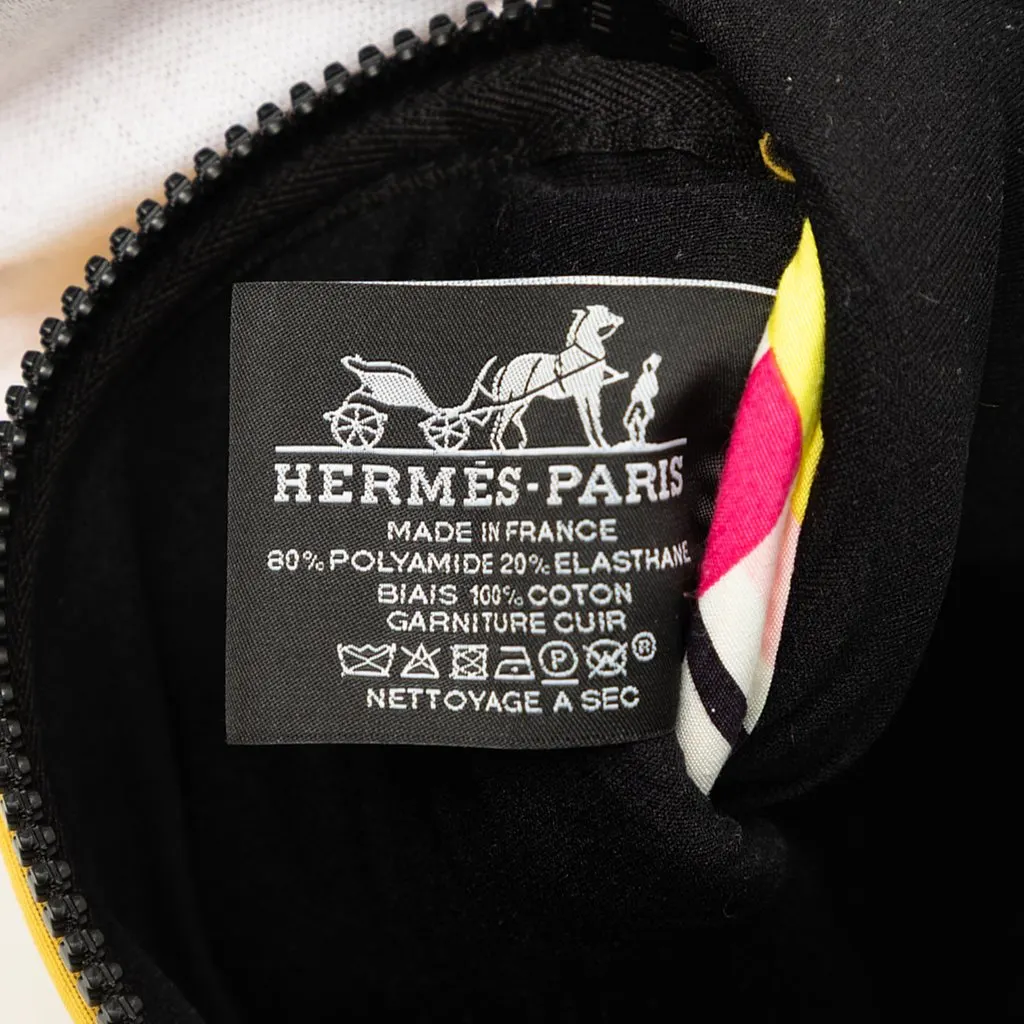Hermès Medium Neoprene Neobain Case Yellow Polyester Very good - Box View