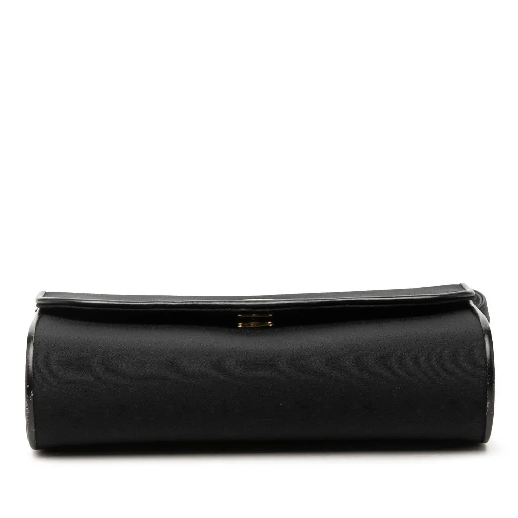 Gucci Canvas Interlocking G Chain Shoulder Bag Black Very good - Inside View