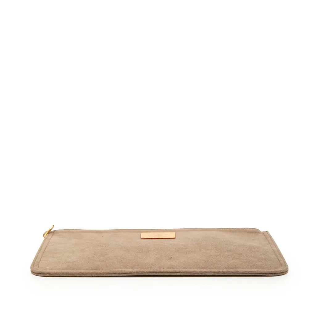 Louis Vuitton Suede Aurelia GM Pouch Brown Leather Very good - Inside View