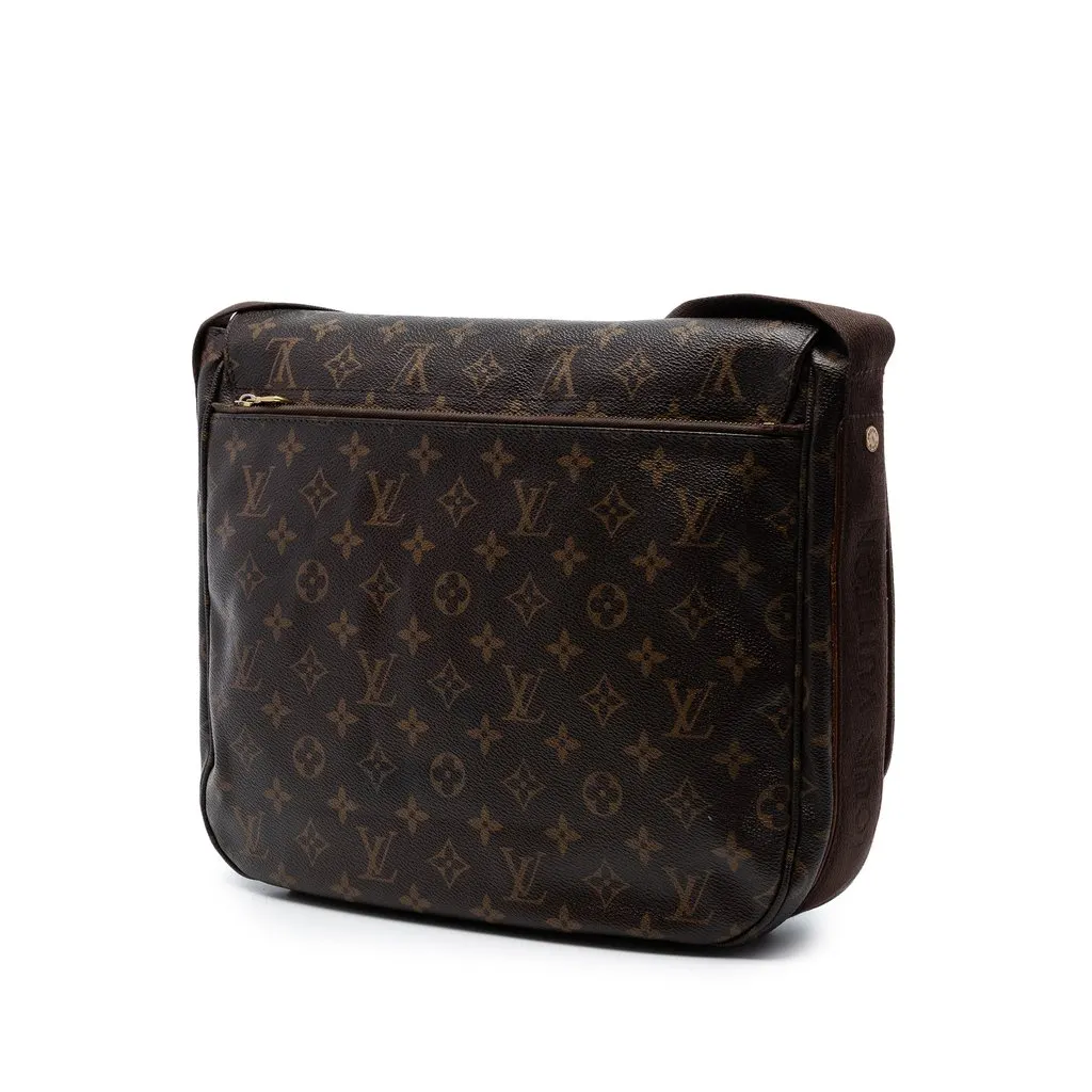 Louis Vuitton Monogram Beaubourg Messenger MM Brown Very good - Back View