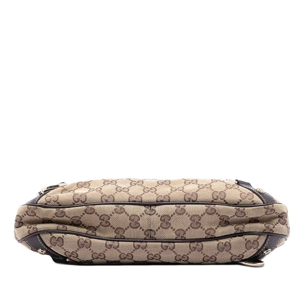 Gucci GG Canvas Abbey D Ring Shoulder Bag Beige Very good - Inside View