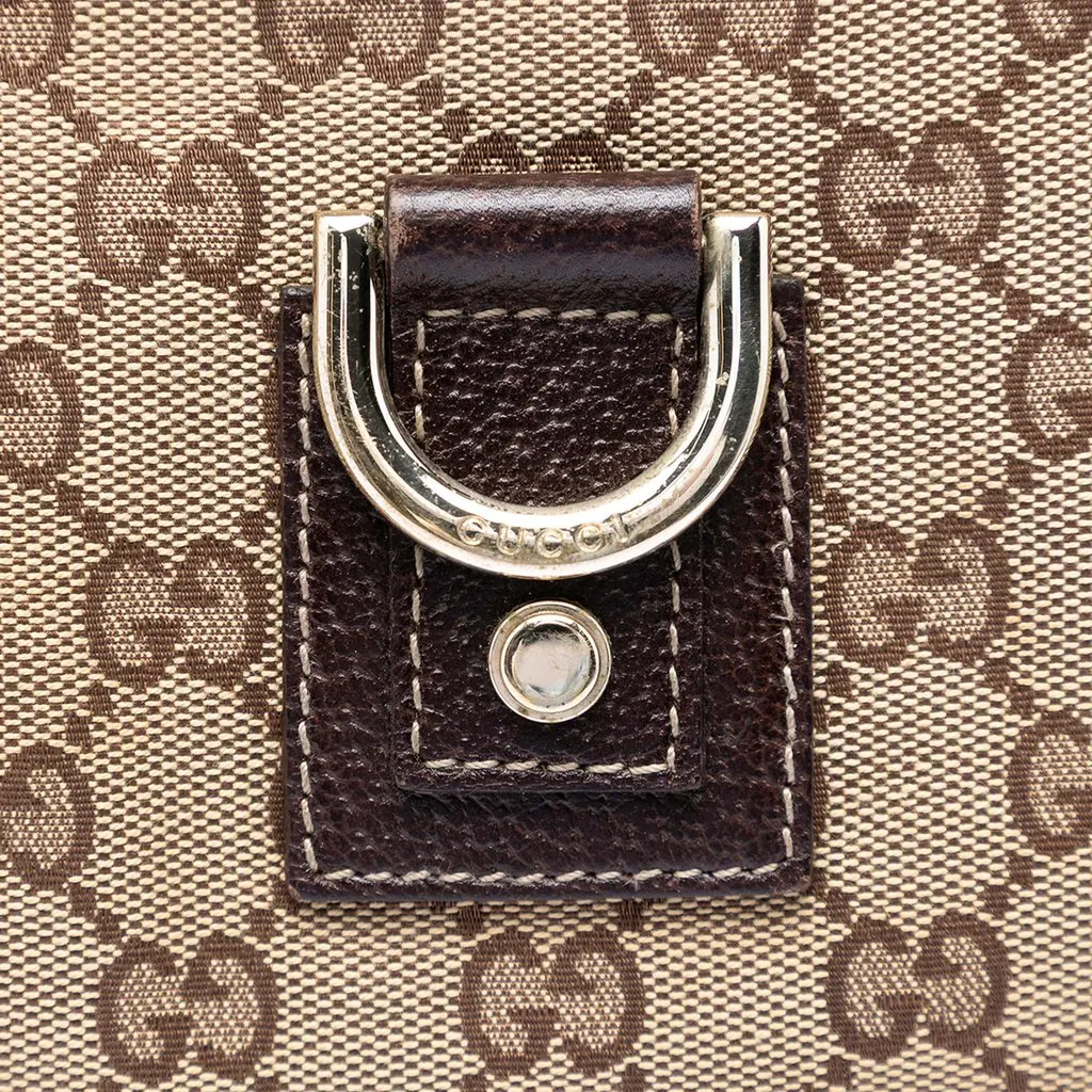 Gucci GG Canvas Abbey D Ring Shoulder Bag Beige Very good - Box View