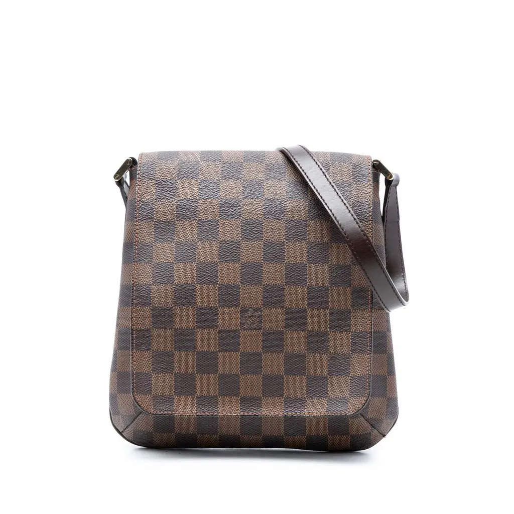 Louis Vuitton Damier Ebene Musette Salsa PM Brown Very good - Front View