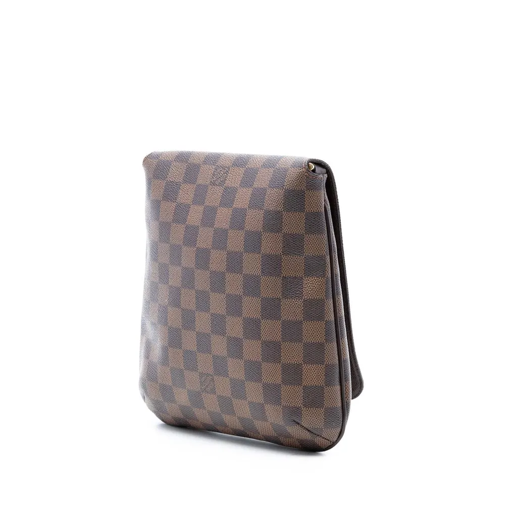 Louis Vuitton Damier Ebene Musette Salsa PM Brown Very good - Back View