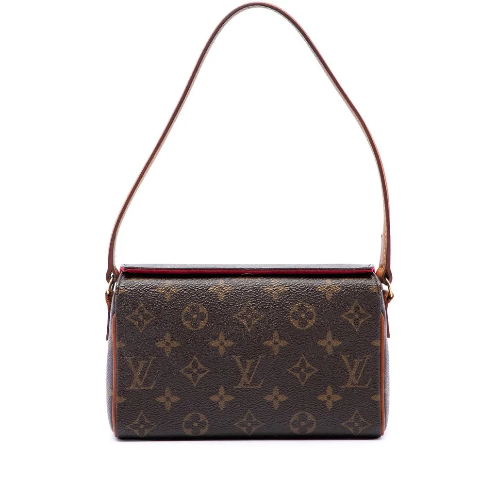 Louis Vuitton Monogram Recital Brown Canvas Very good - Front View