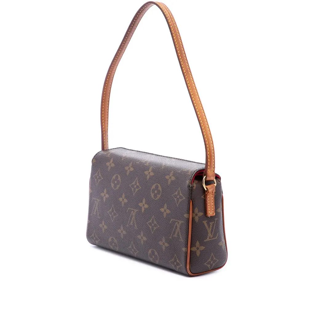 Louis Vuitton Monogram Recital Brown Canvas Very good - Back View