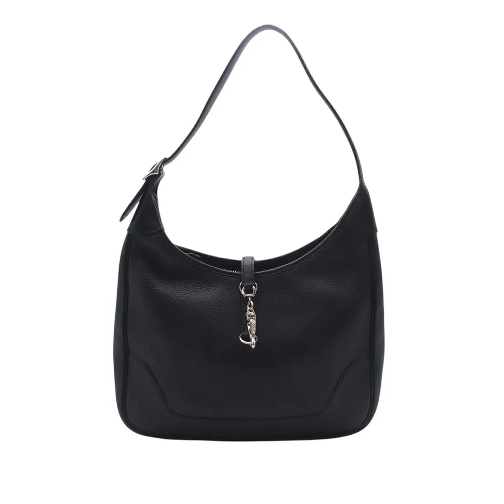 Hermès Togo Trim II 31 Black Leather Very good - Front View