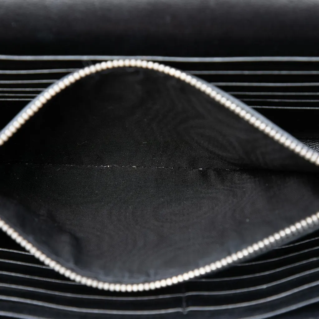 Saint Laurent Medium Calfskin Monogram Heart Studded Kate Crossbody Black Leather Very good - Model View