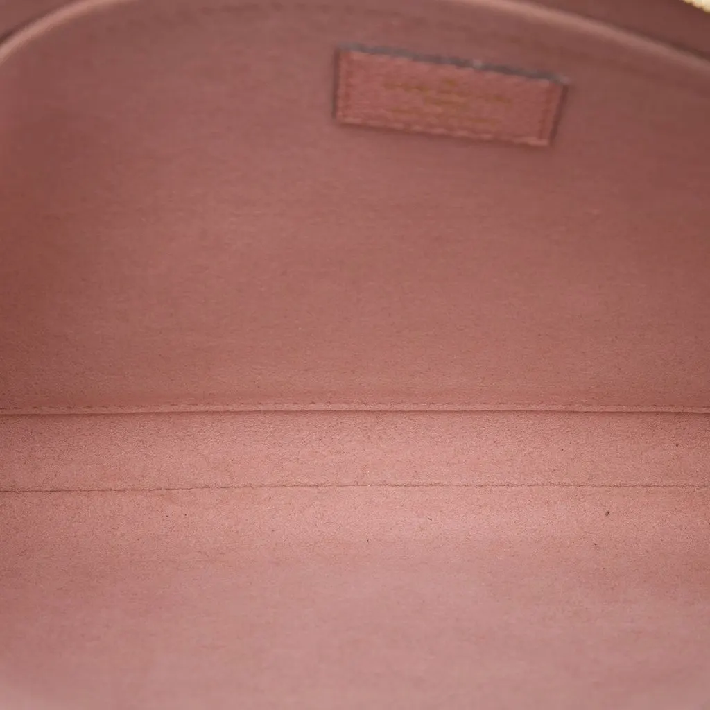 Louis Vuitton Monogram Daily Pouch Brown Canvas Very good - Model View