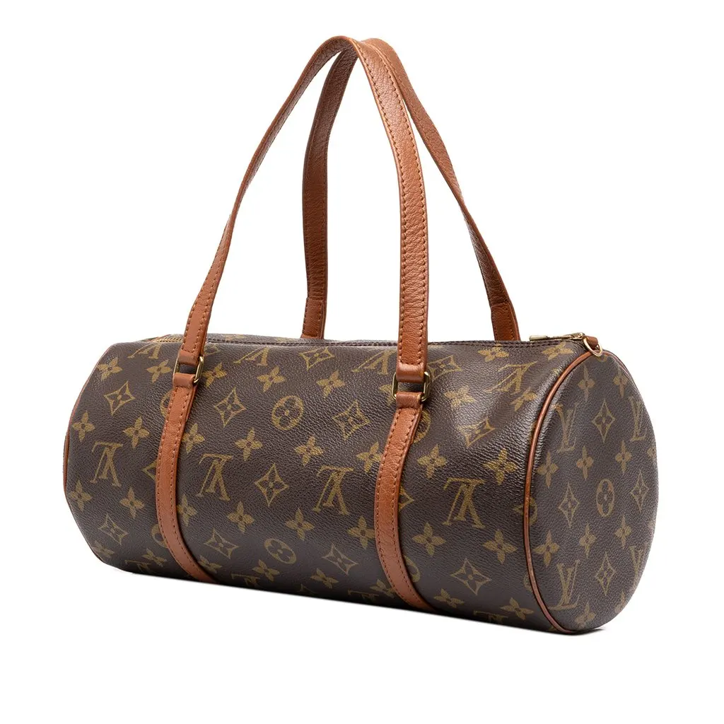 Louis Vuitton Monogram Papillon 30 Brown Canvas Good - Back View