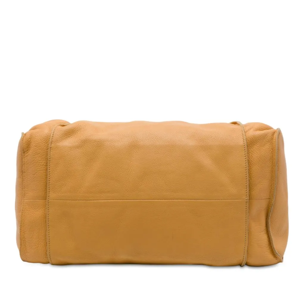 Bottega Veneta Leather Side Pocket Shoulder Bag Brown Leather Very good - Inside View