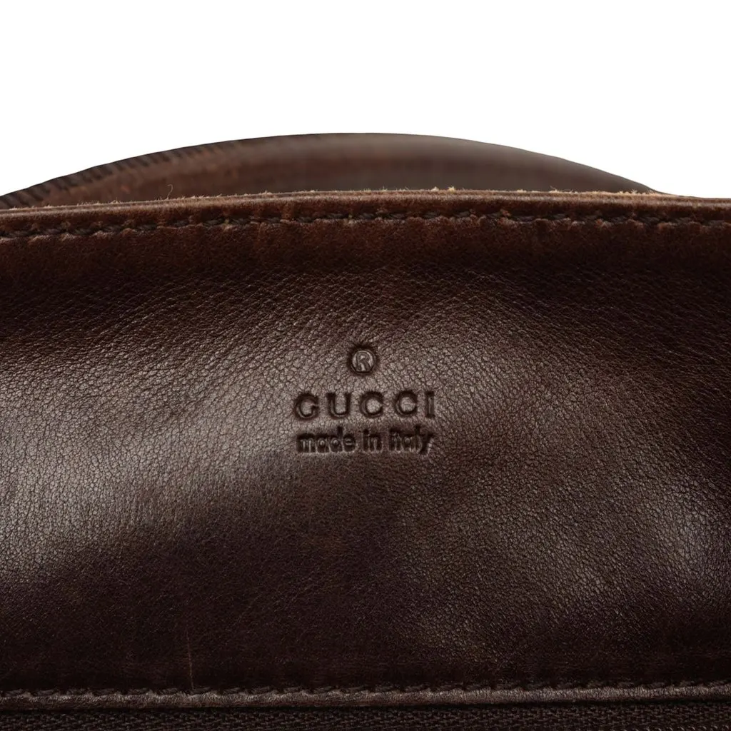 Gucci GG Canvas Gifford Tote Brown Very good - Box View