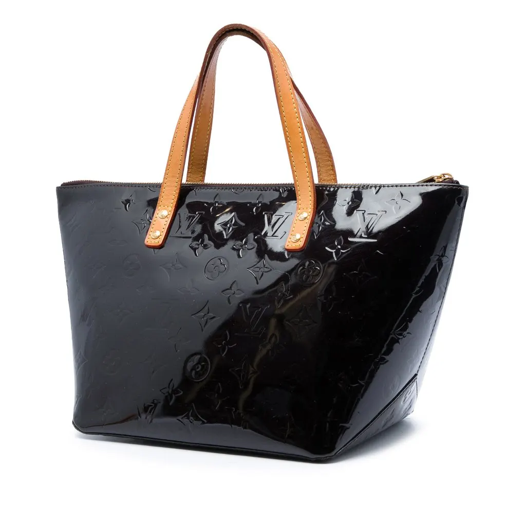 Louis Vuitton Monogram Vernis Bellevue PM Purple Leather Very good - Back View