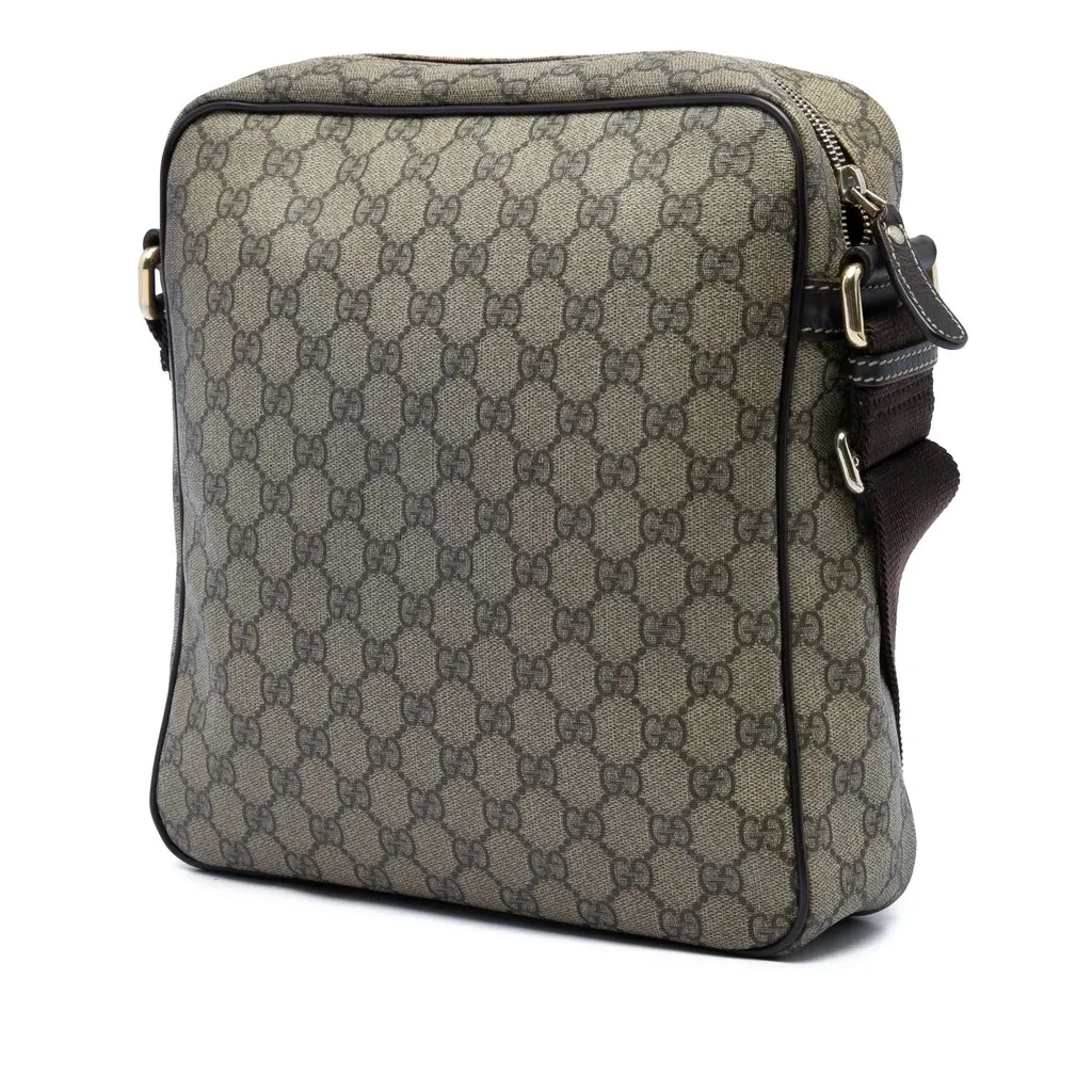Gucci GG Supreme Crossbody Beige Very good - Back View