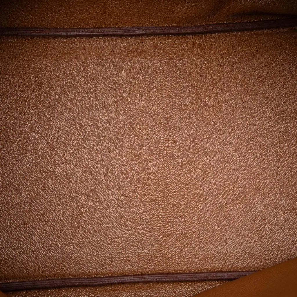 Hermès Togo Birkin Retourne 35 Brown Leather Good - Model View