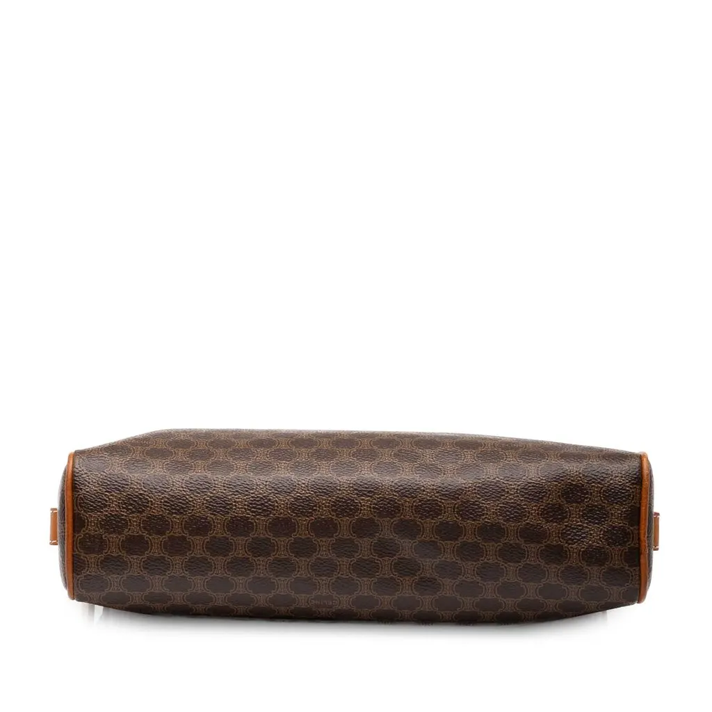 Celine Macadam Coated Canvas Clutch Brown Canvas Very good - Inside View