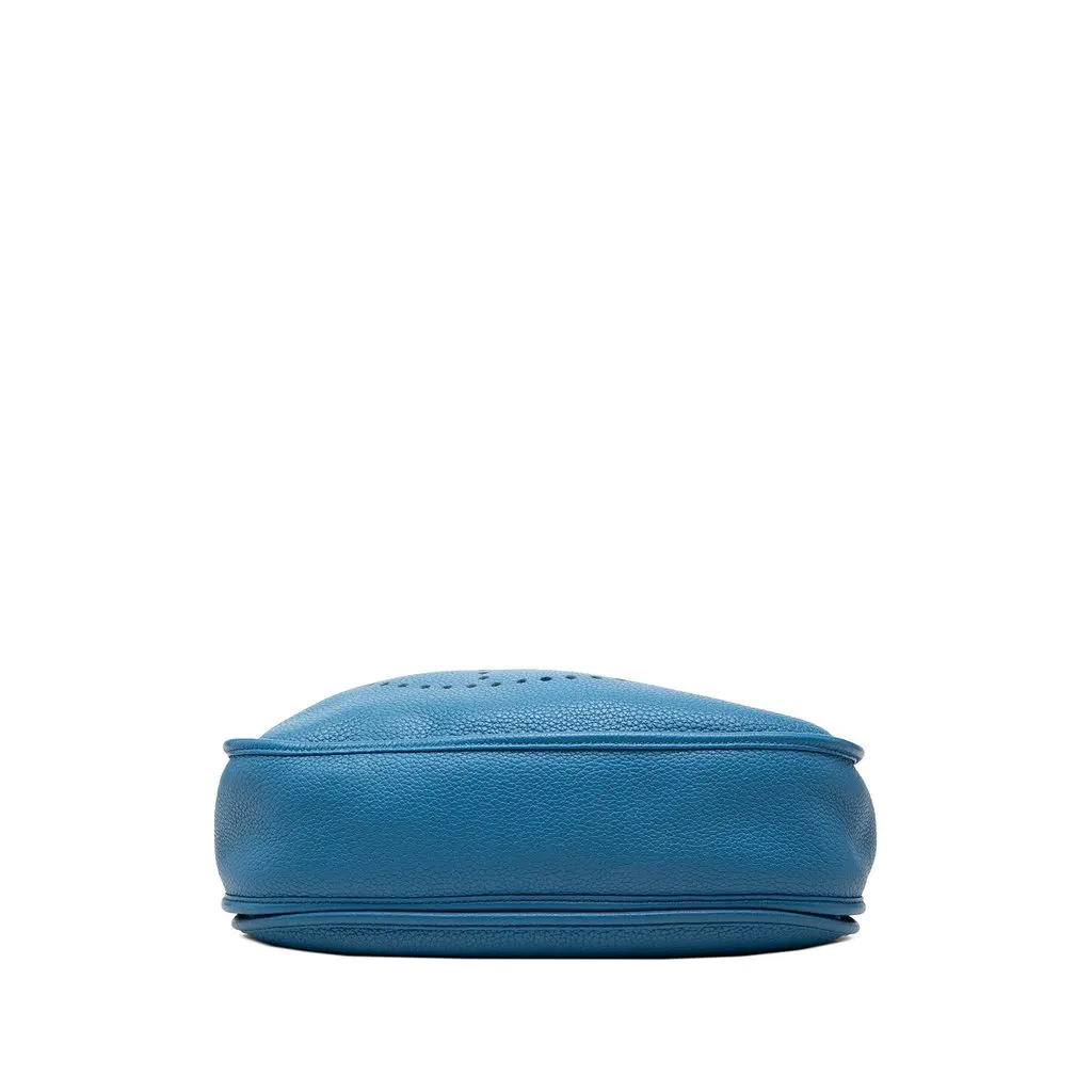 Hermès Clemence Evelyne III 33 Blue Leather Very good - Inside View