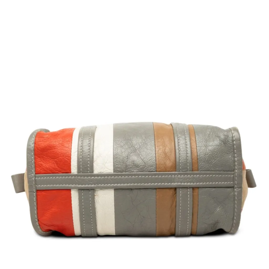 Balenciaga Lambskin Bazar Shopper Satchel S MultiColor Leather Very good - Inside View