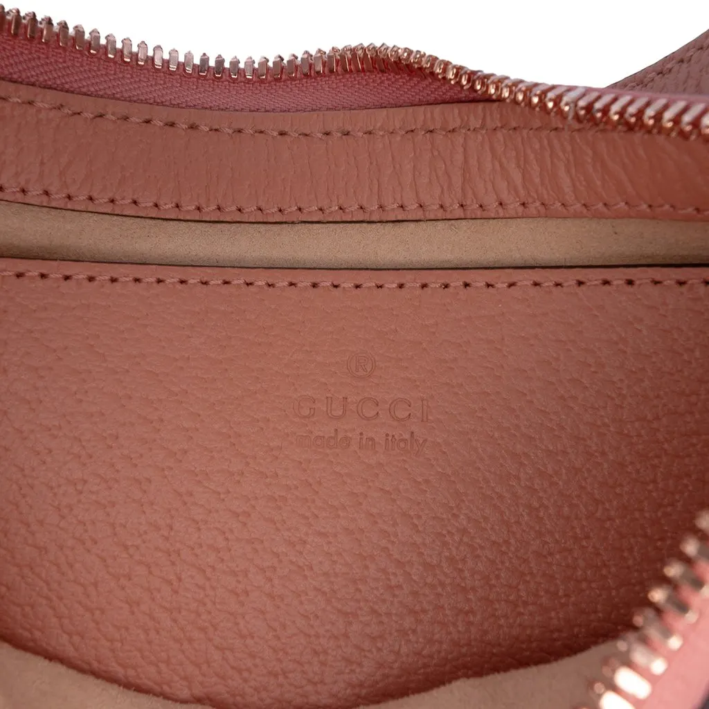 Gucci Small GG Canvas Ophidia Shoulder Bag Pink Very good - Box View