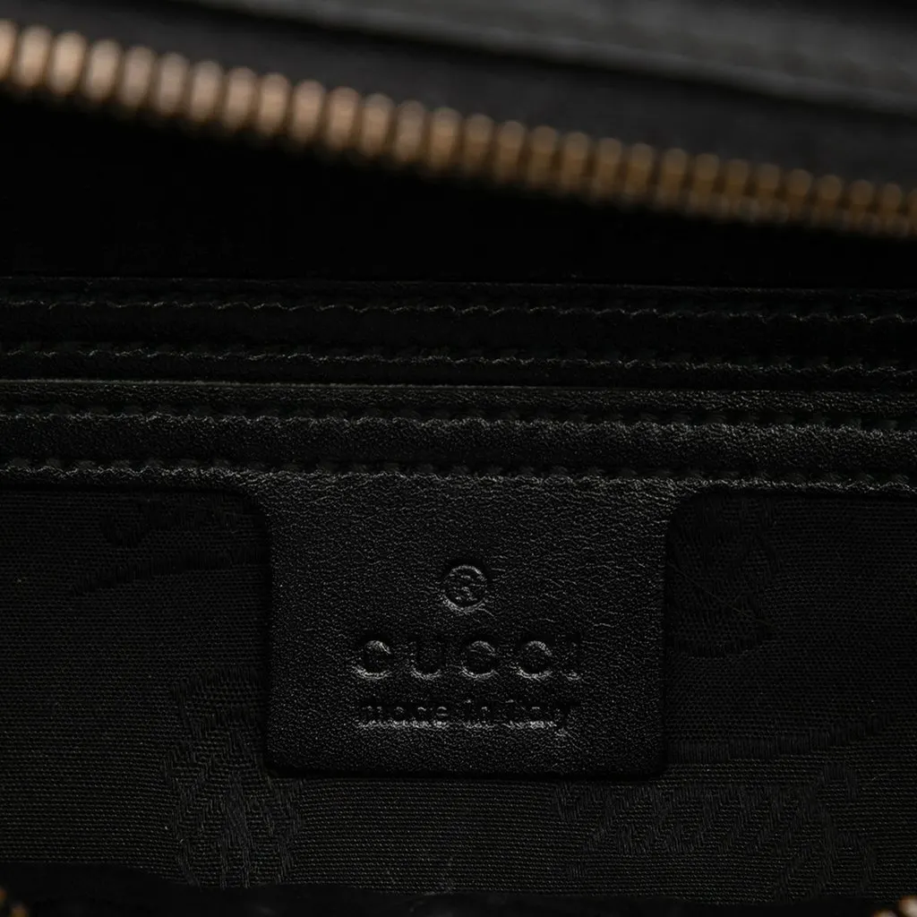 Gucci GG Imprime Belt Bag Black Canvas Good - Box View