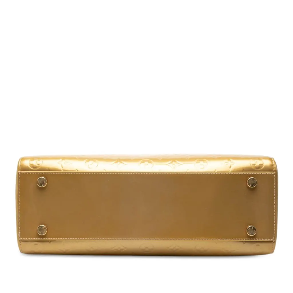 Louis Vuitton Monogram Vernis Brea GM Beige Leather Very good - Inside View
