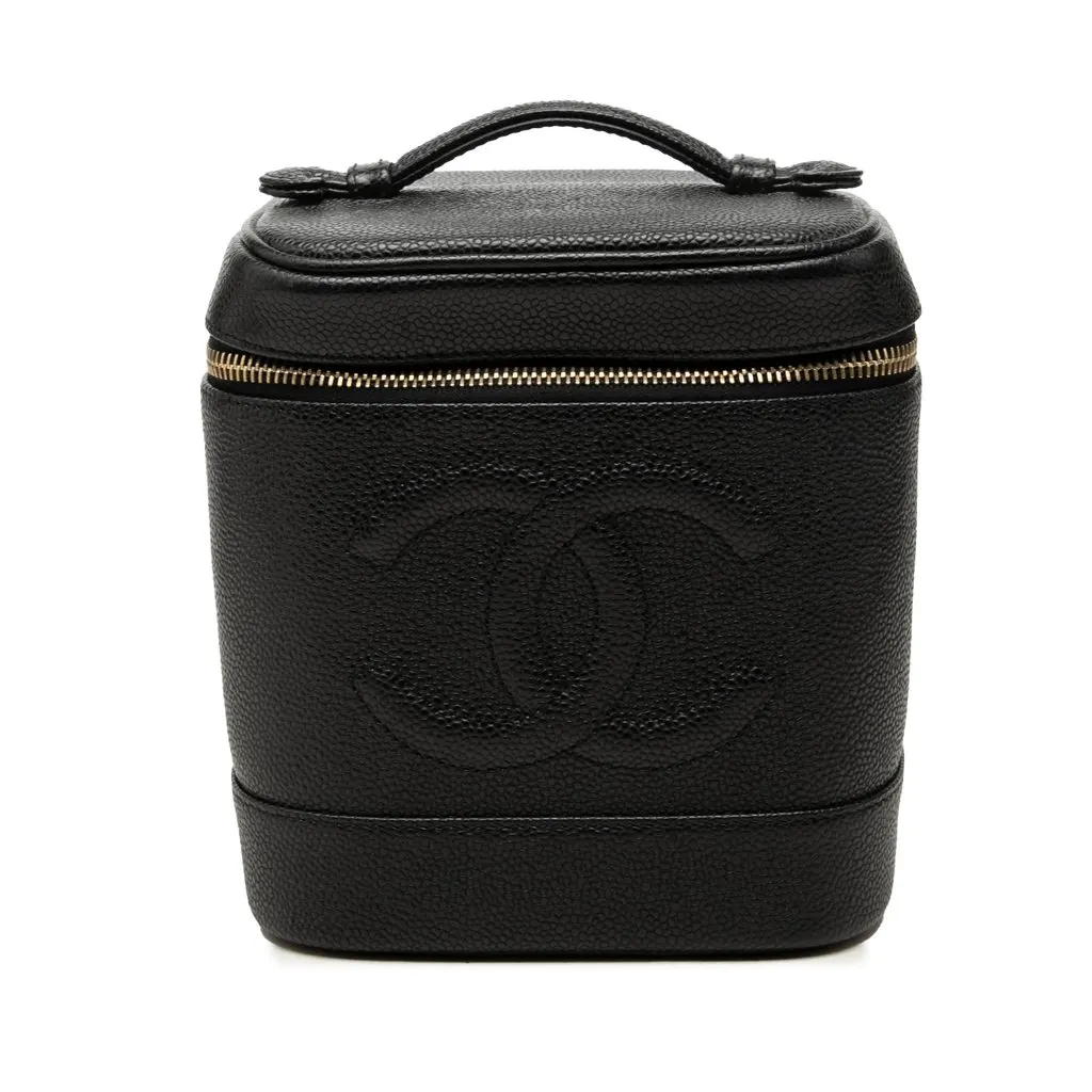 Chanel CC Caviar Vanity Case
