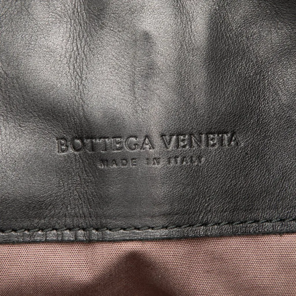 Bottega Veneta Nappa Intrecciato Travel Bag Brown Leather Very good - Box View