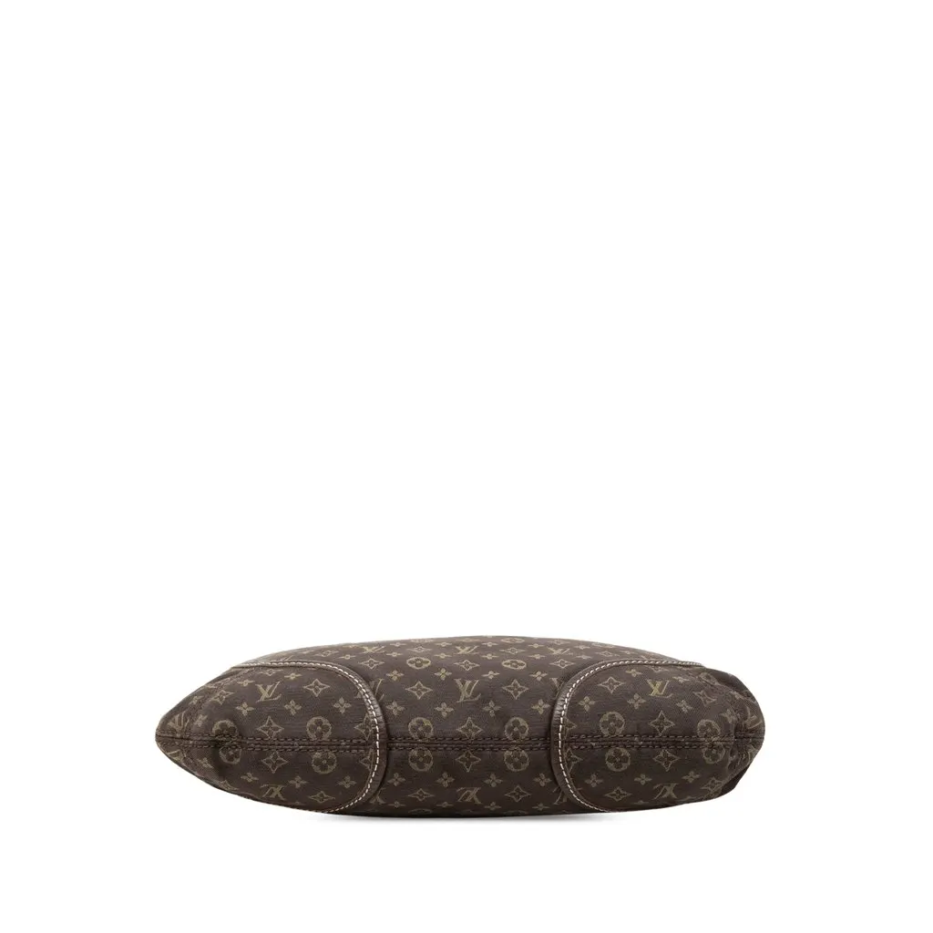 Louis Vuitton Monogram Mini Lin Manon PM Brown Canvas Very good - Inside View