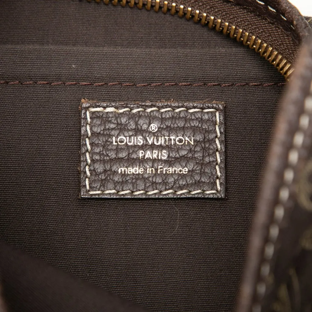 Louis Vuitton Monogram Mini Lin Manon PM Brown Canvas Very good - Box View