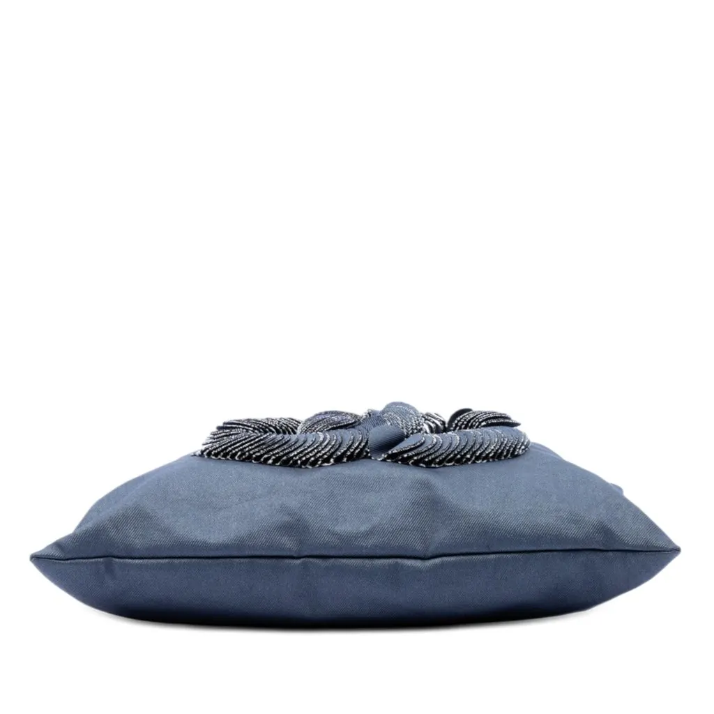 Chanel Large Denim CC Disc Bon Bon Tote Blue Very good - Inside View