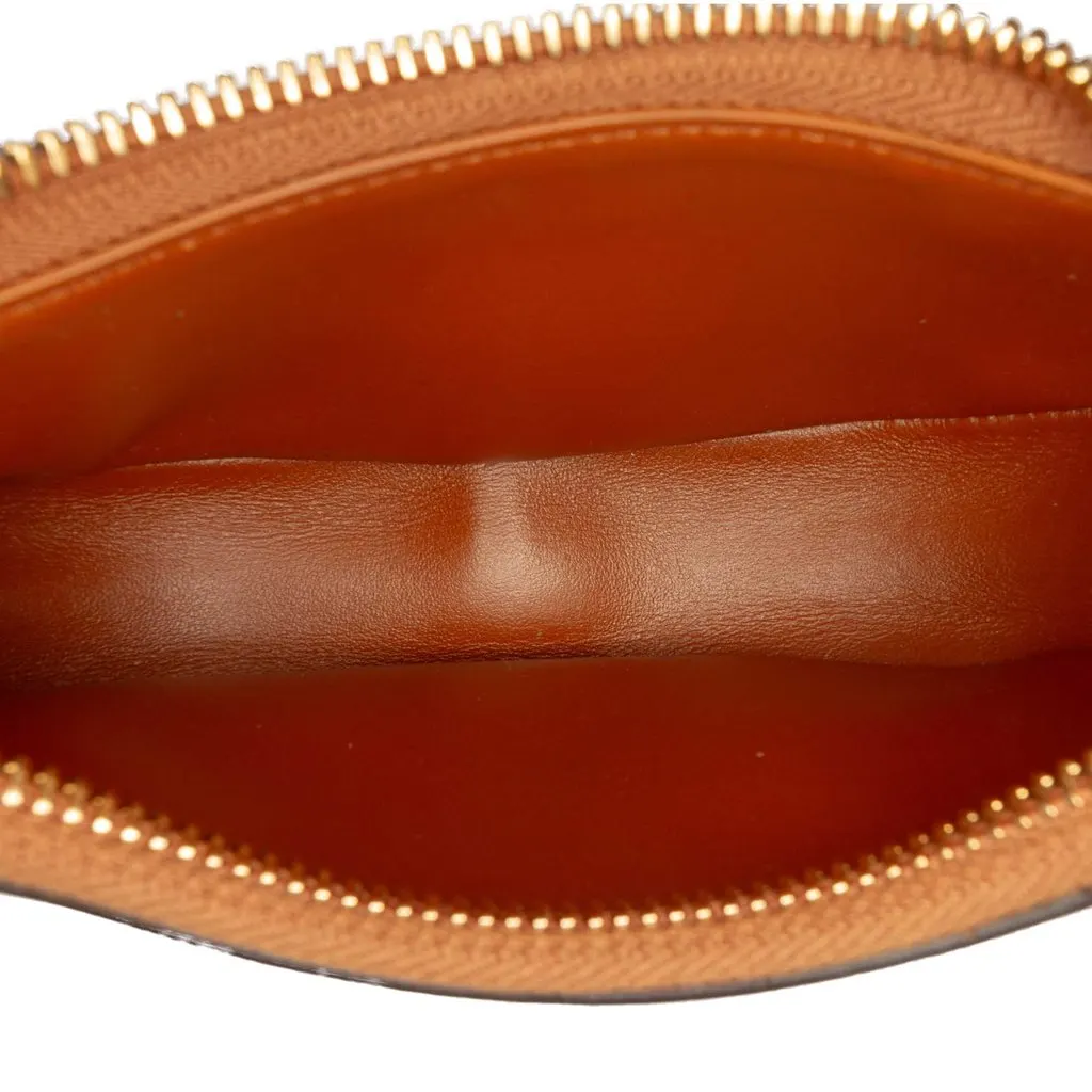 Celine Mini Smooth Calfskin Ava Shoulder Bag Brown Leather Very good - Model View