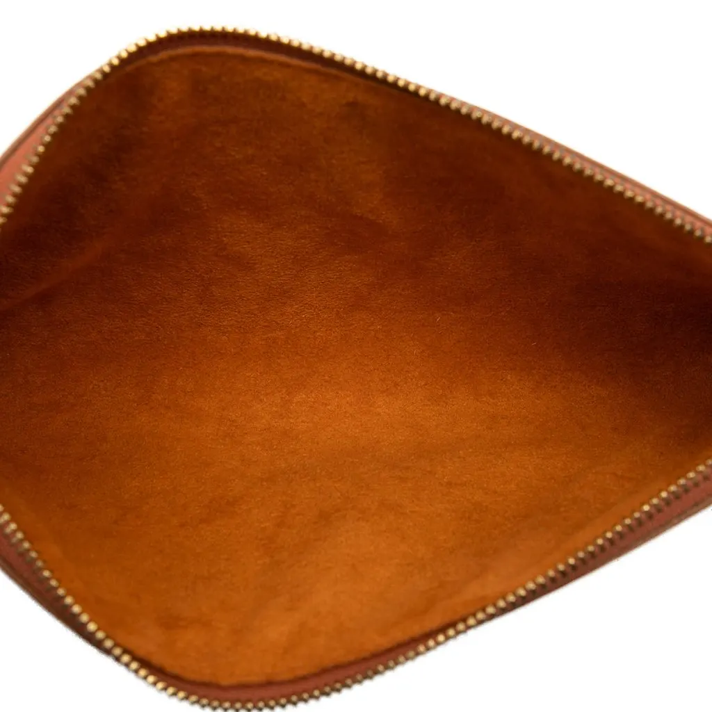 Louis Vuitton Epi Pochette Accessoires Brown Leather Good - Model View