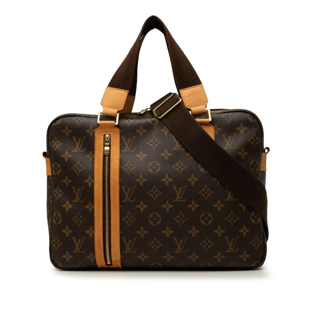 Louis Vuitton Monogram Sac Bosphore Brown Very good - Front View