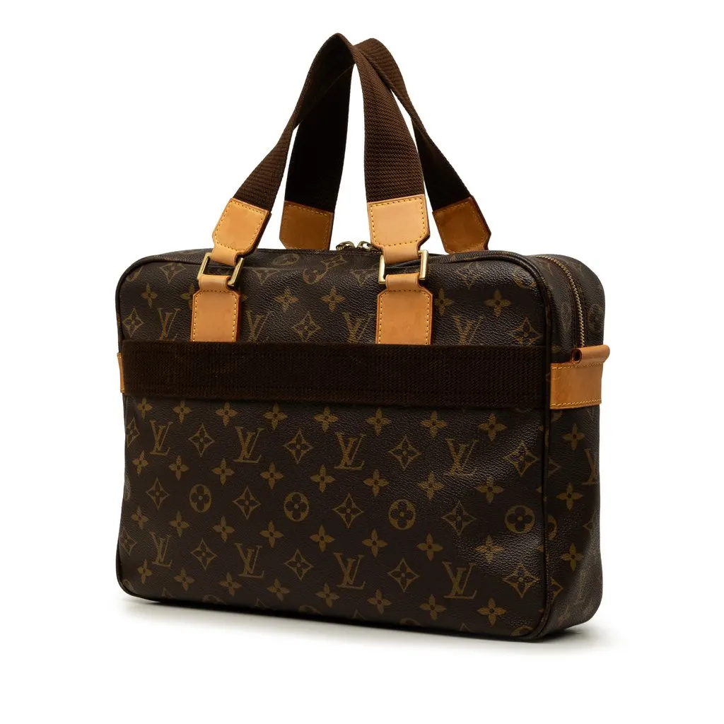 Louis Vuitton Monogram Sac Bosphore Brown Very good - Back View