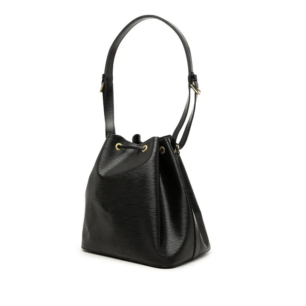Louis Vuitton Epi Petit Noe Black Leather Very good - Back View