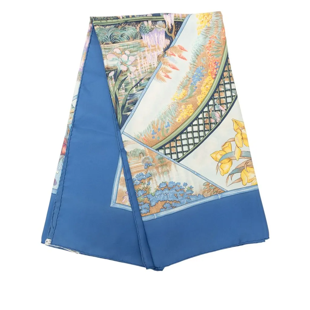 Hermès Giverny Silk Scarf 90